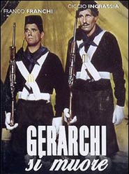 Locandina del fil Gerarchi si muore