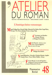 Copertina dell'Atelier du roman
