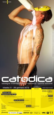 Catodica V - Rassegna Internazionale di Videoarte - Locandina