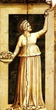 La Caritas di Giotto, Cappella degli Scrovegni, Padova