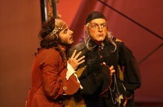 foto di scena da Le Furberie di Scapino