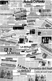 Collage di giornali