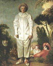 Gilles (Pierrot) di Jean-Antoine Watteau