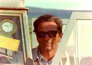 Pasolini durante le riprese di 'Appunti per un'Orestiade africana