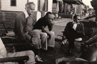 Manny Farber, Heiner Muller e Jean-Luc Godard | Foto di Wim Wenders