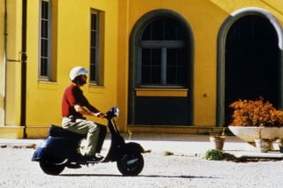 Nanni Moretti in una scena di Caro diario