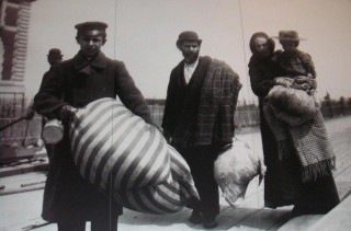 Migranti in arrivo ad Ellis Island