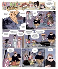 Una tavola a fumetti di Carlos Trillo
