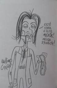 Schizzo realizzato da Massimo Giacon