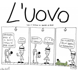 Strip intitolata L'uovo