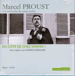 Copertina dell'audiolibro di Du côté de chez Swann