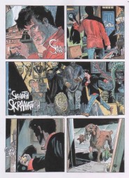 Tavola a colori tratta da Il grido muto