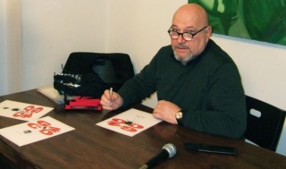 Walter Chendi in un incontro con il pubblico