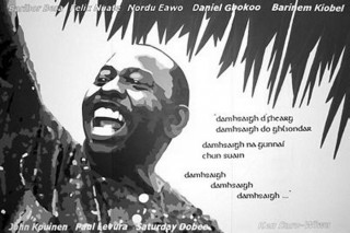 Murales dedicato a Ken Saro-Wiwa