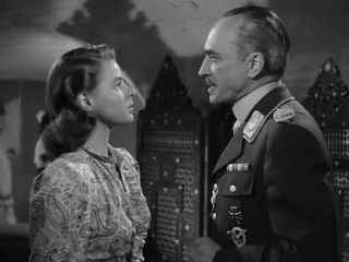 Scena del film Casablanca