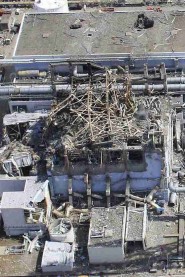 Centrale di Fukishima dopo il terremoto