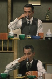 Una scena di Il gusto del saké