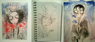 Bozzetti per diversi personaggi