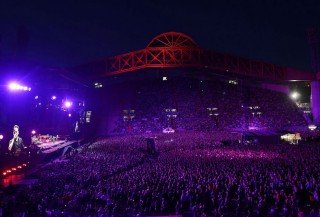 Lo stadio Nereo Rocco di Trieste gremito per Springsteen