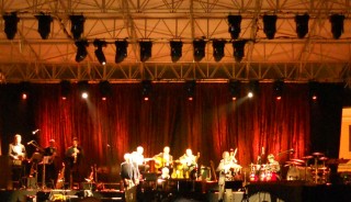 Un'immagine del concerto di Paolo Conte a Palmanova