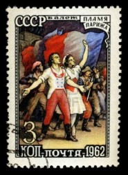 Francobollo russo dedicato alla Rivoluzione Francese