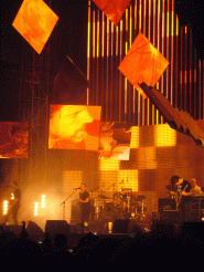 radiohead villa Manin 2012 - palco arancio
