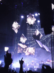 radiohead villa Manin 2012 - palco viola