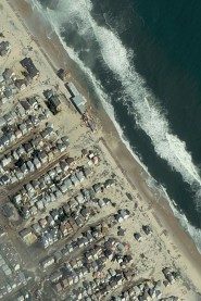 Passaggio di Sandy sulla costa