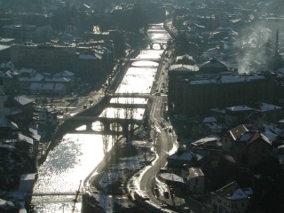 Veduta di Sarajevo, Bosnia-Erzegovina (foto di Nicola Tiezzi)