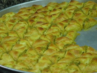 Baklava con pistacchi