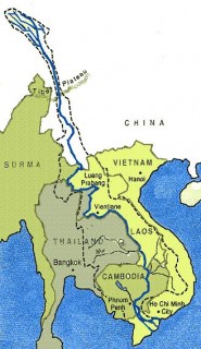 Percorso del Mekong