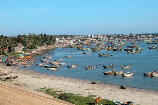 Villaggio di pescatori a Mui Ne