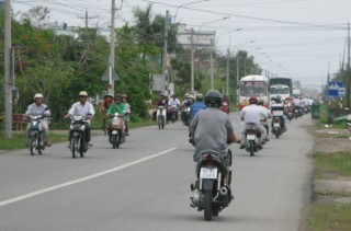 Traffico sulla statale costiera