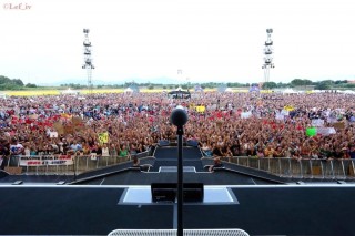 Il pubblico di Roma nella foto di Lef IV