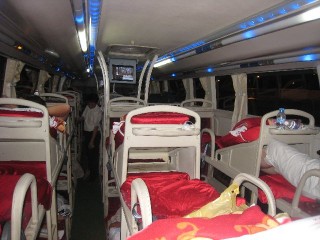 sleeping bus