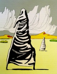 Dipinto di Dino Buzzati