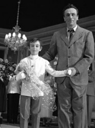 Luca De Filippo con suo padre