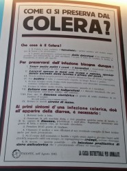 Come ci si preserva dal colera?
