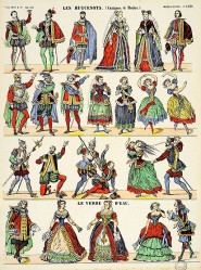 Costumi per le opere di Scribe