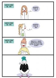 Vita da commessa - una tavola