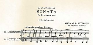 Sonata Pitfield Sonata Pitfield