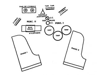 Schema dell'organico strumentale